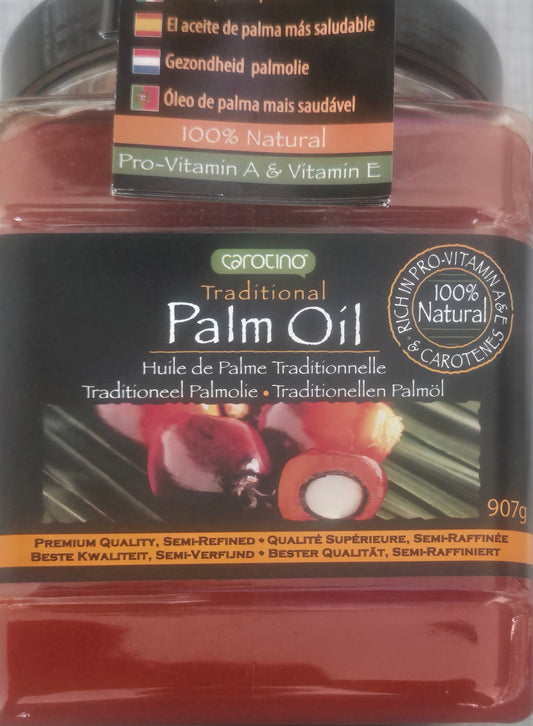 Huile de palme Carotino Palmolie 907g