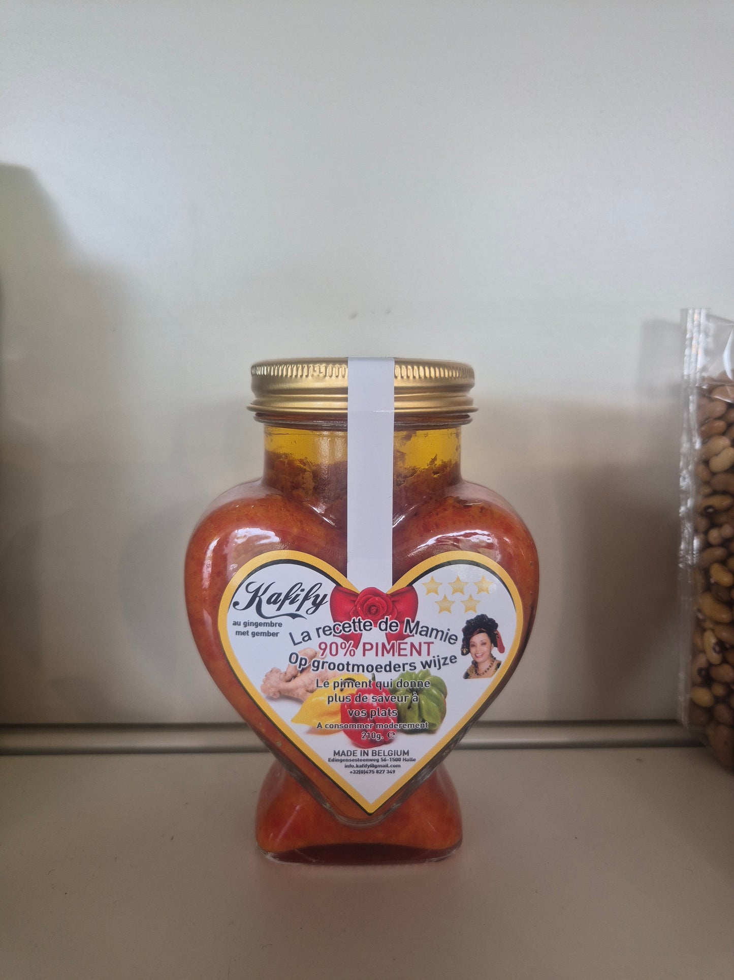 Piment gingembre Kafifi Gember peper 210g