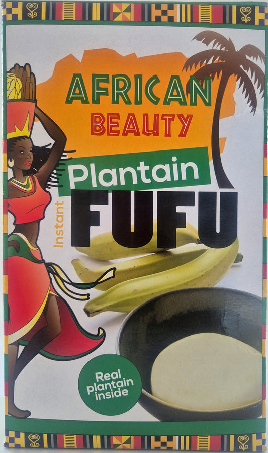 Plantain Fufu Africain Beauty  Bakbanaanpoeder 681g