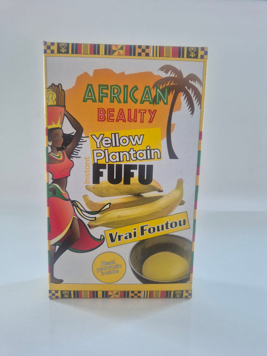 Plantain jaune Fufu Africain Beauty  Gelebakbanaanpoeder 681g