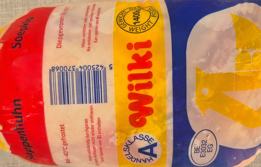 Carton poulet Wilki Kip Doos 1400g
