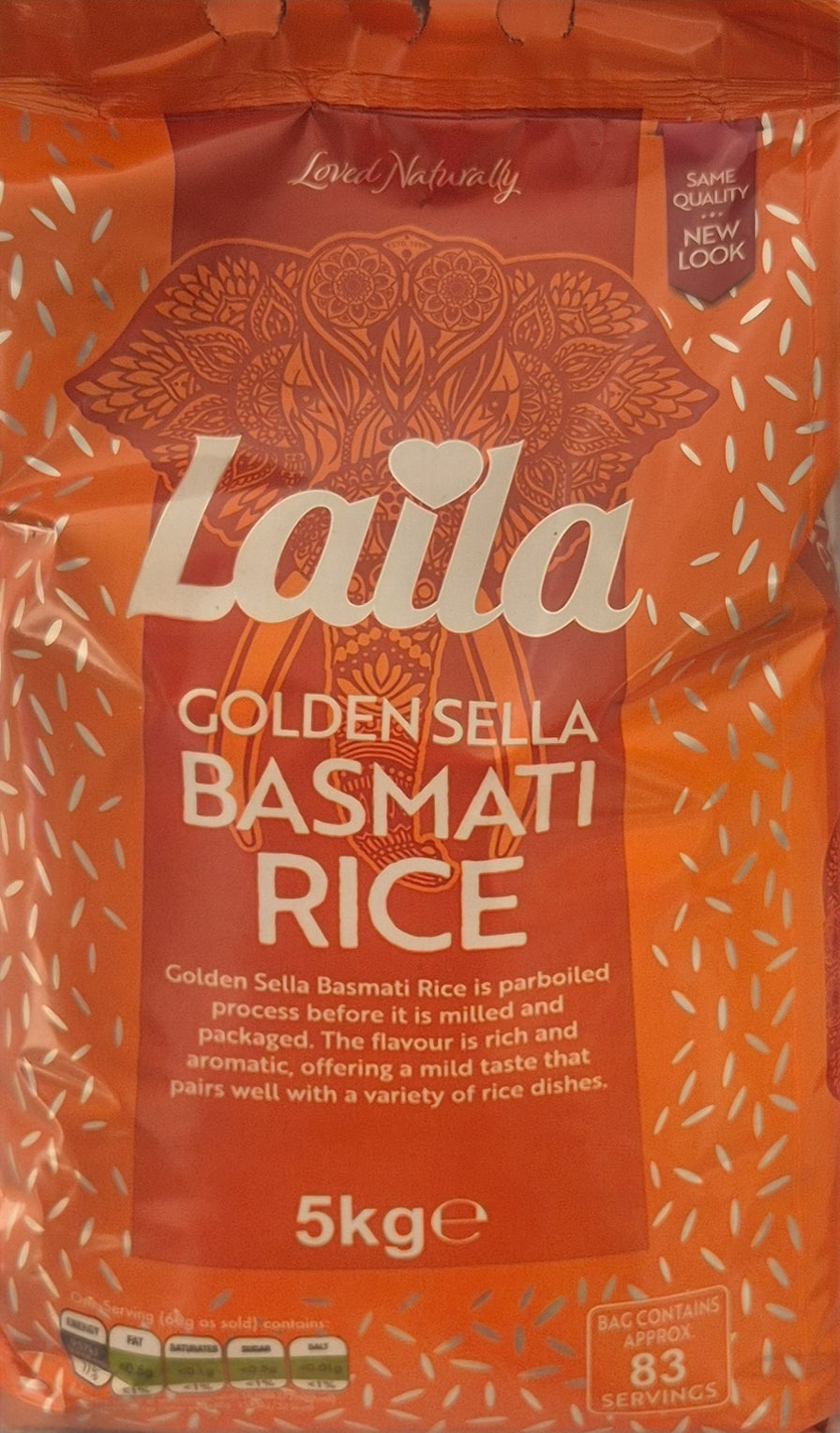 Riz long grain Basmati Laila Basmatirijst 5KG